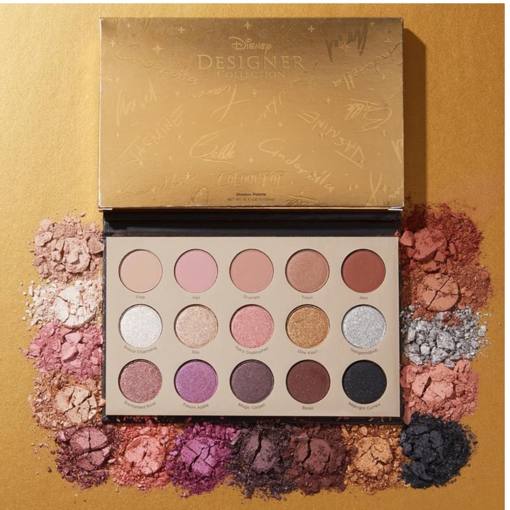 NEW ColourPop Disney Princess eyeshadow pallet